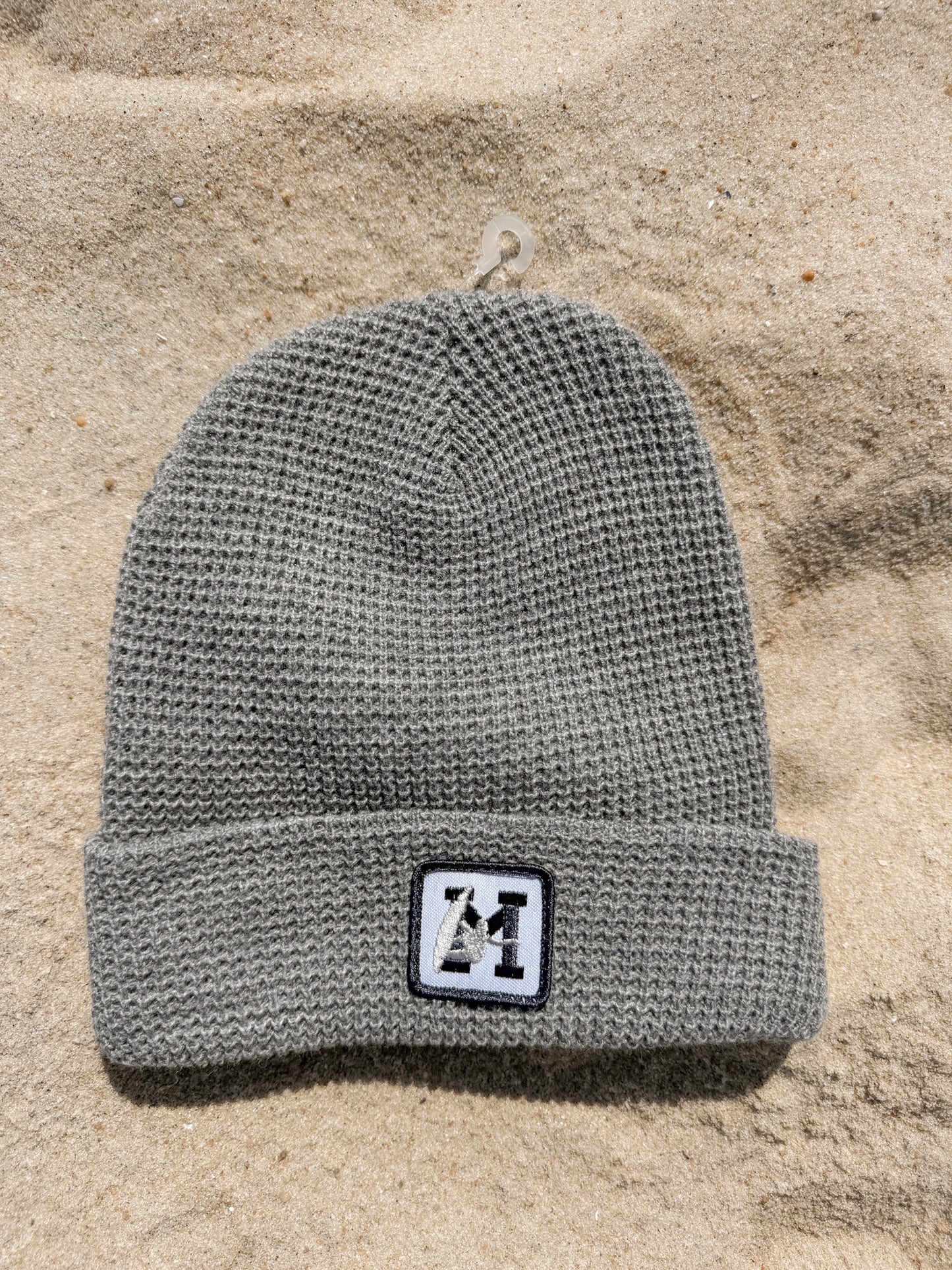 Manasquan High School waffle knit beach with patch