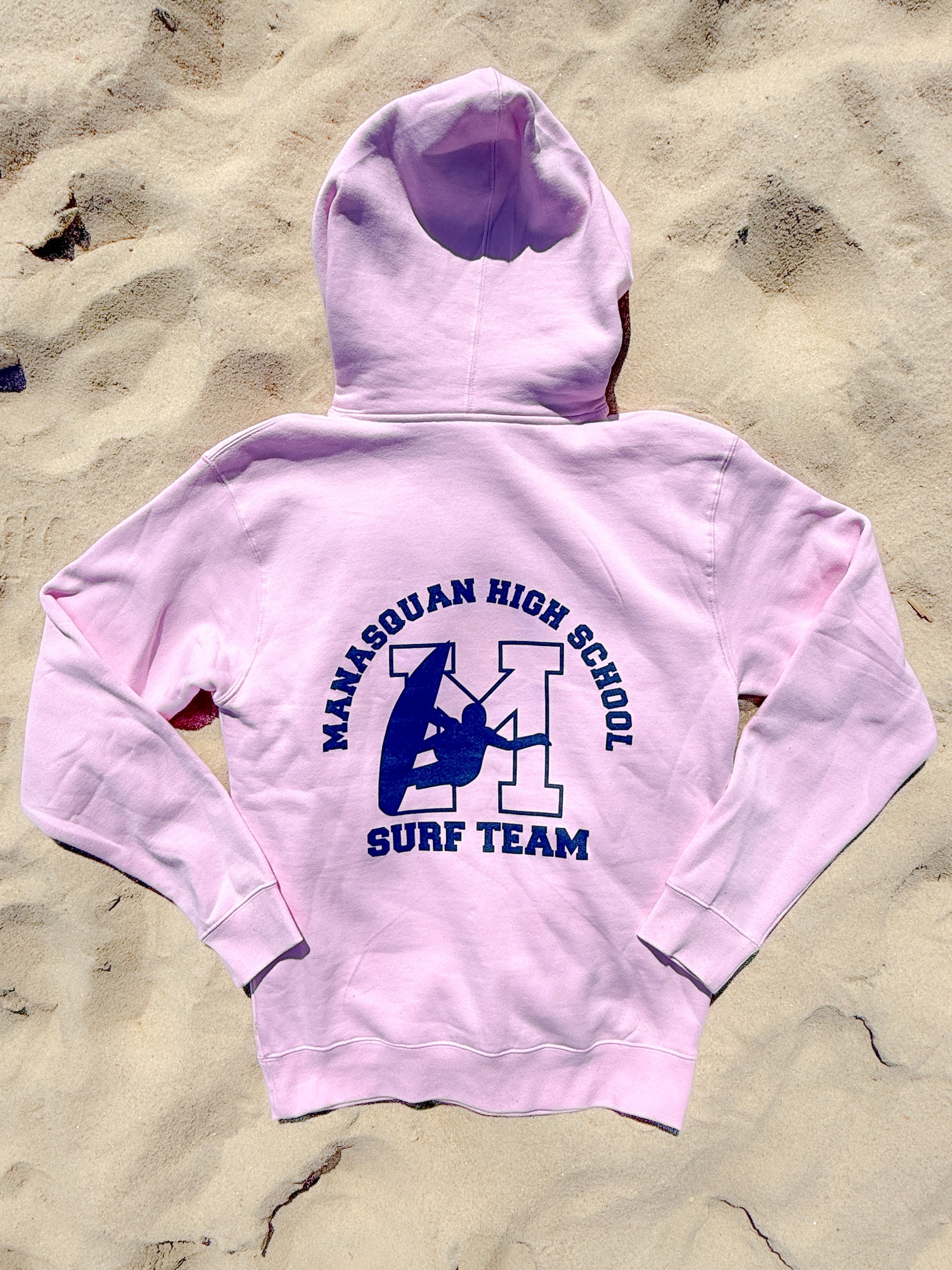 MHS Surf Team Pink Hoodie