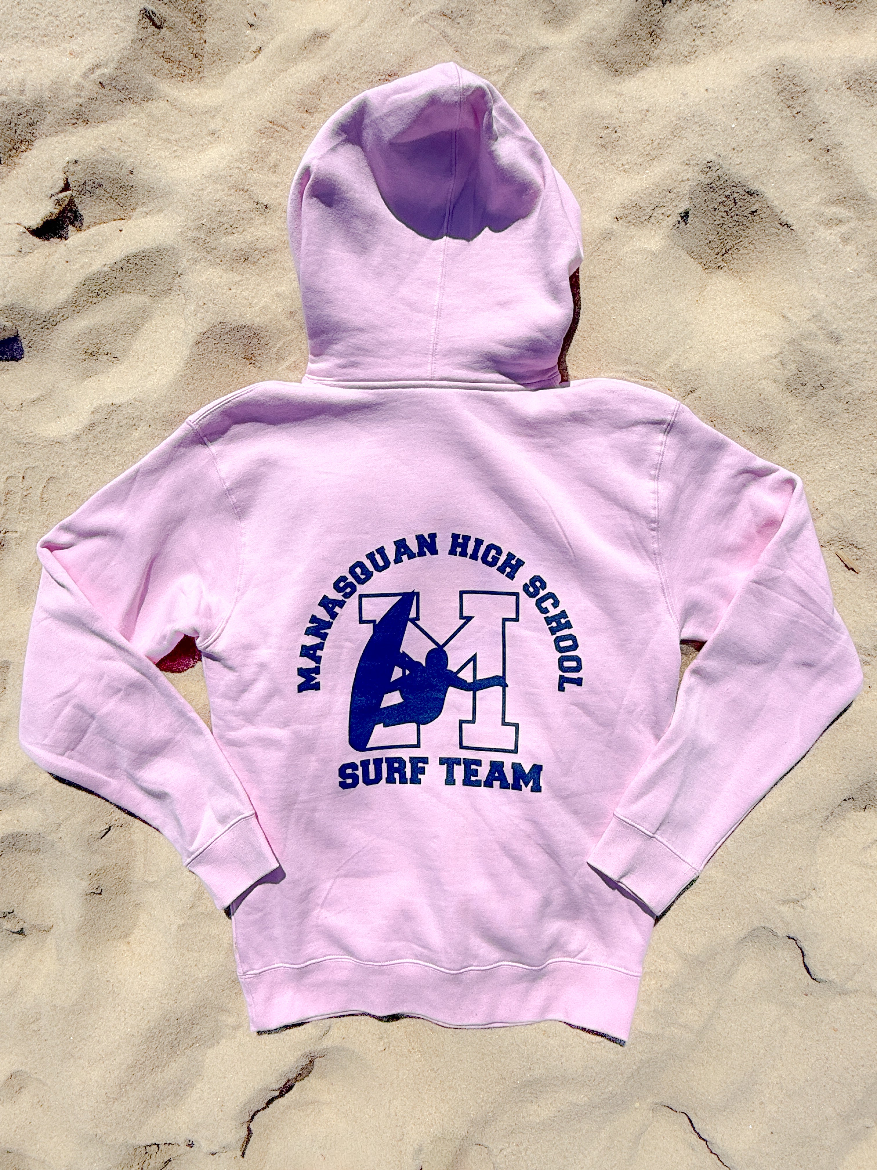 MHS Surf Team Pink Hoodie