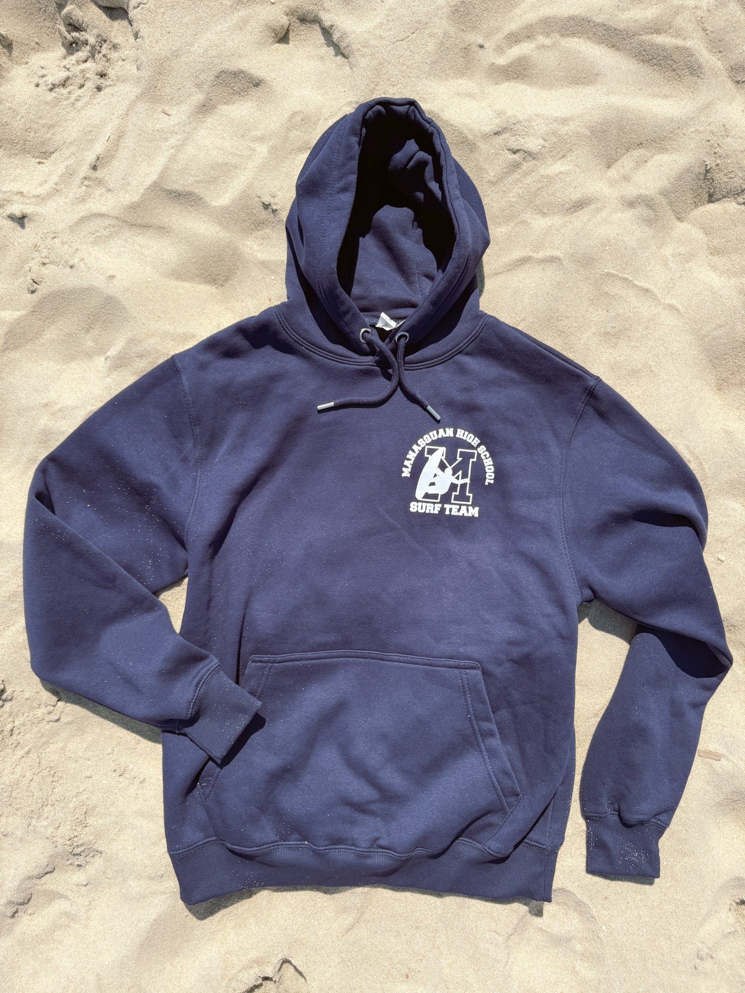 Manasquan High School Surf Team Hoodie in Navy