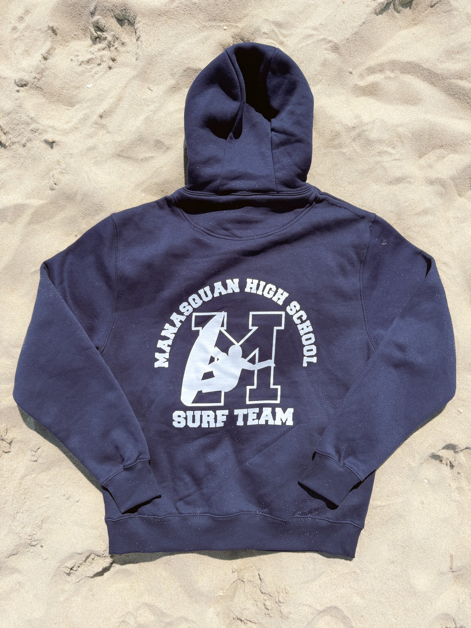MHS Surf Team Hoodie in navy